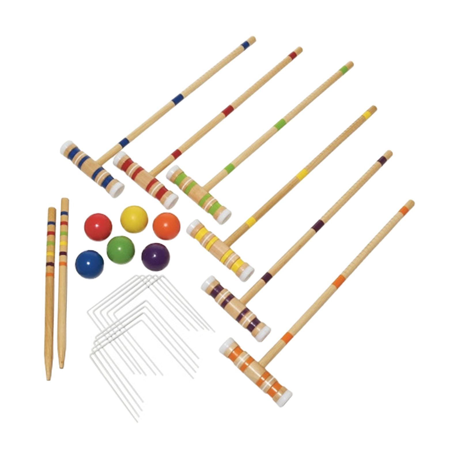 Croquet Set Lawn - Lawn Croquet Game Set 2 punti