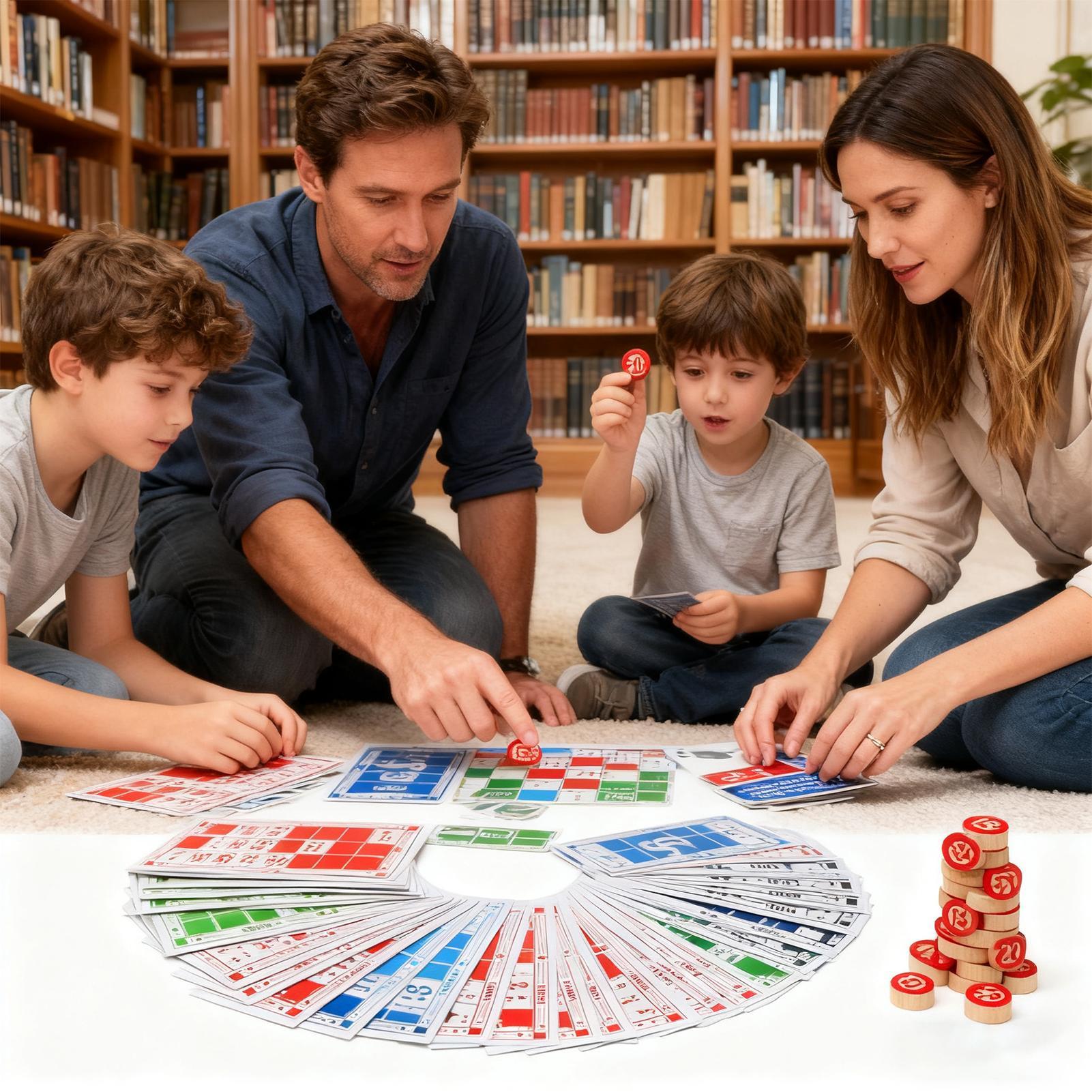 Party Games Large Groups - Set da bingo Divertenti giocattoli vintage