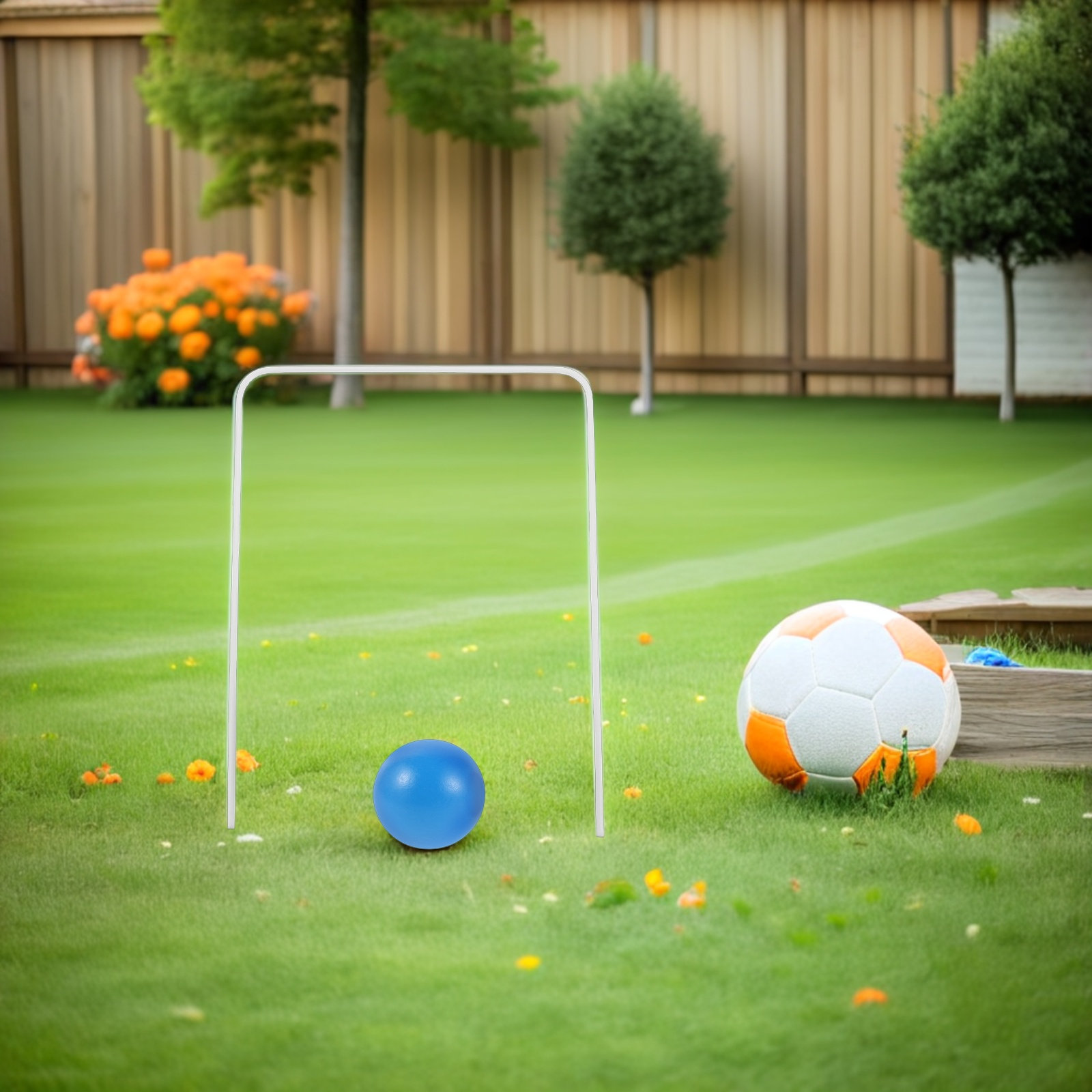 Croquet Set Lawn - Set di Bastoni da Croquet e