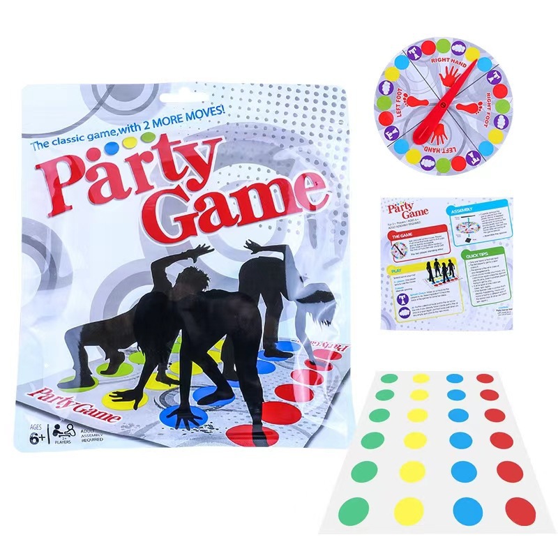 Party Games Kids Outdoor - Gioco Twister - Giocattolo Interattivo per