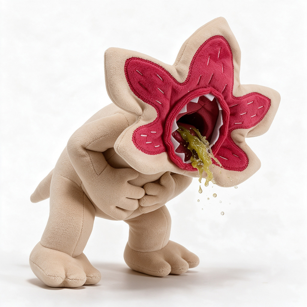 Party Games Easter For Kids - Peluche Demogorgon Carino, Bambola Morbida Ispirata