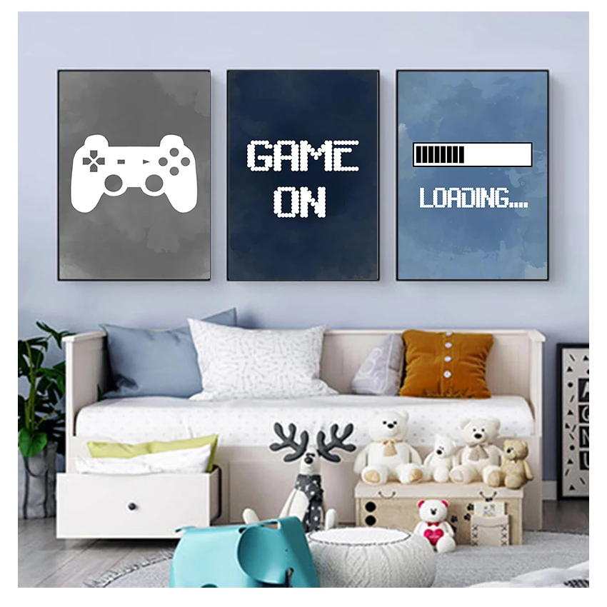 Party Games Kids - Decorazioni da Parete per Camerette di