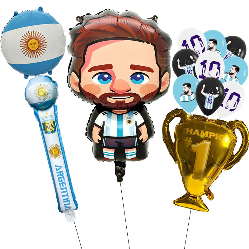Party Games Easter For Kids - Palloncini a Tema Calcio Messi per