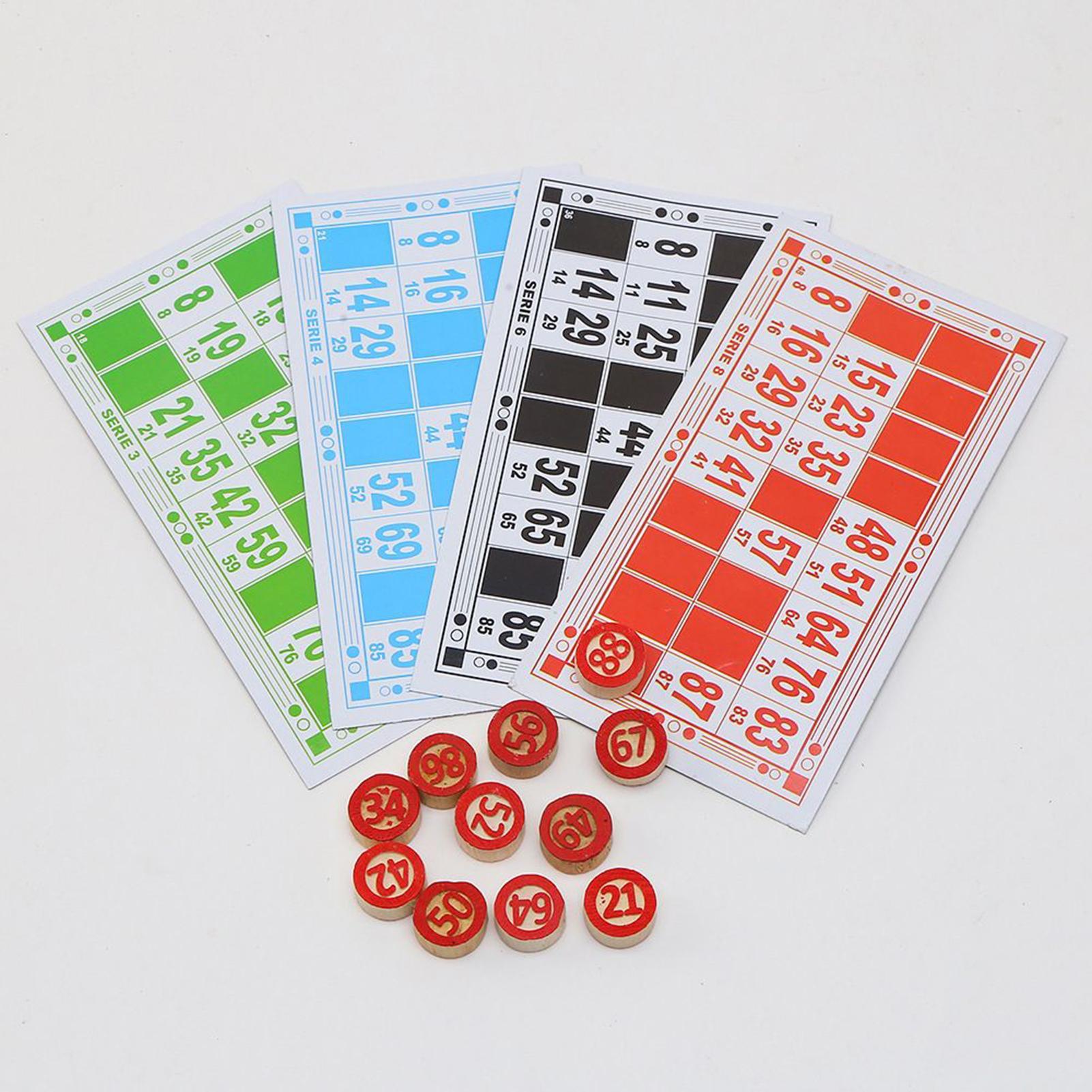 Party Games Large Groups - Set da bingo Divertente educativo interattivo
