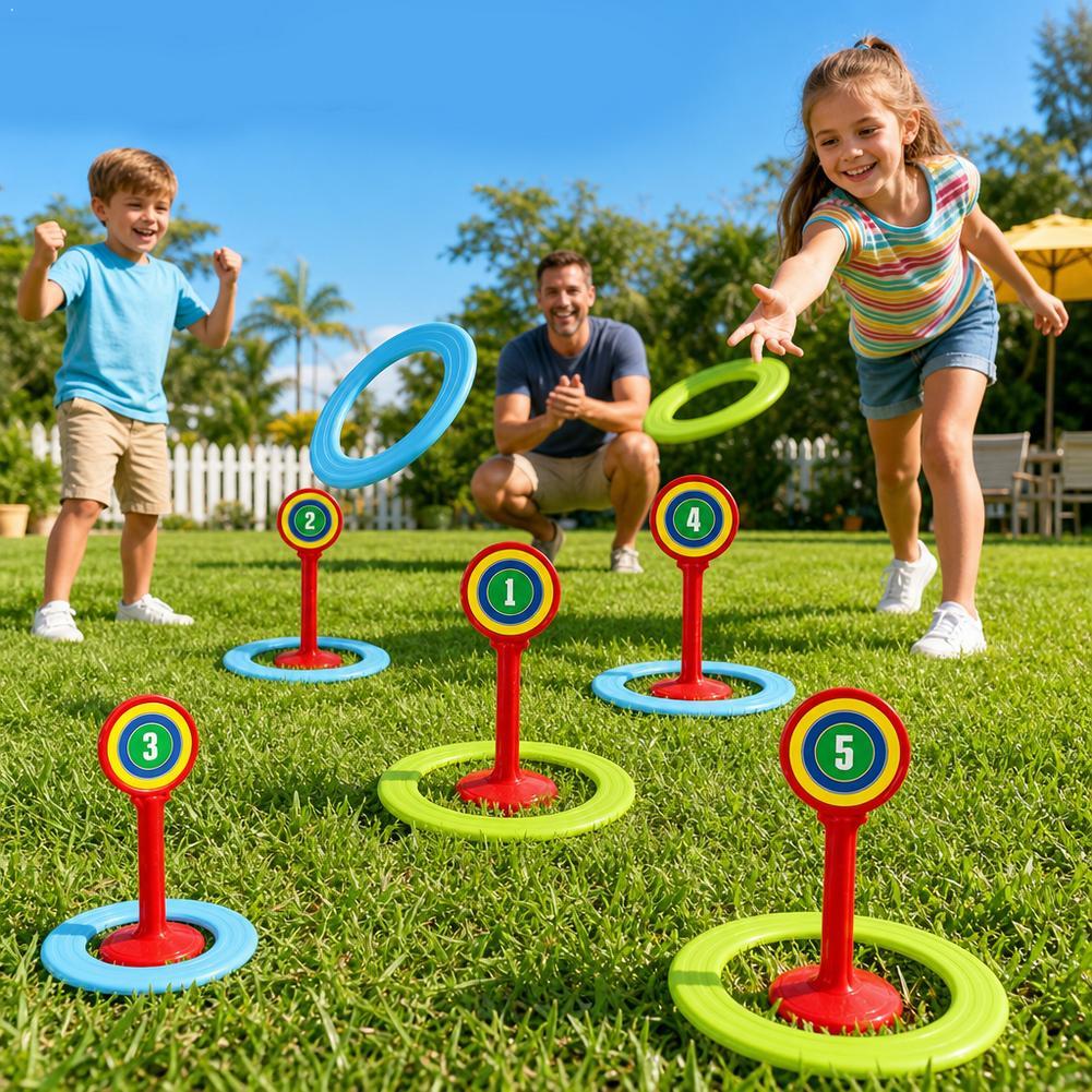 Party Games Kids Outdoor - Set di Giochi in Plastica per