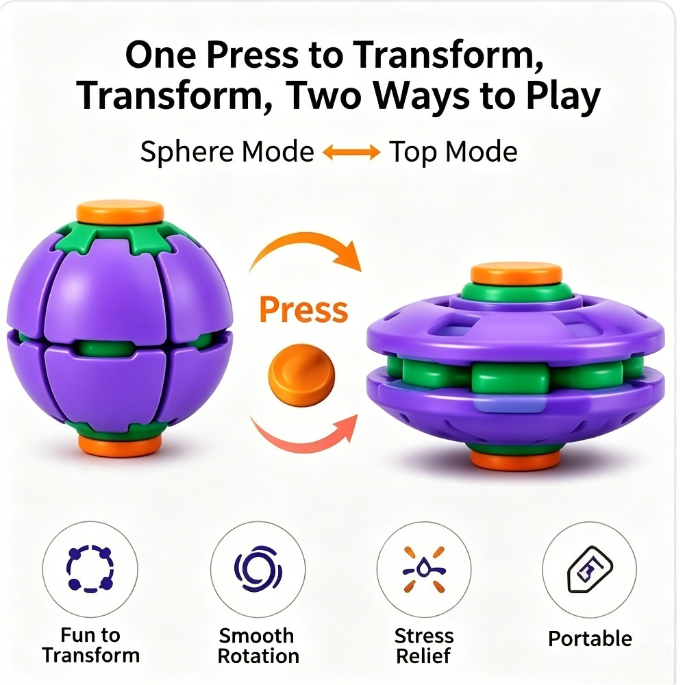 Spinner Antistress Trasformabi - Party Games Spy recensione e prezzo
