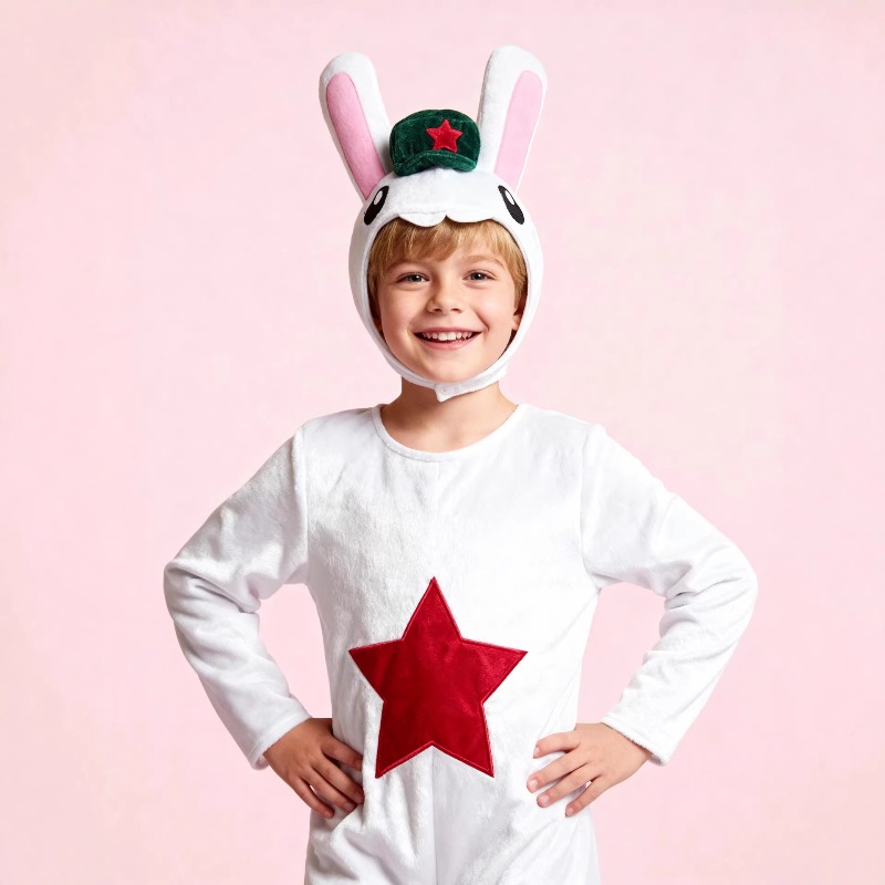 Costume bianco pasquale per ba - Party Games Easter For Kids recensione e prezzo