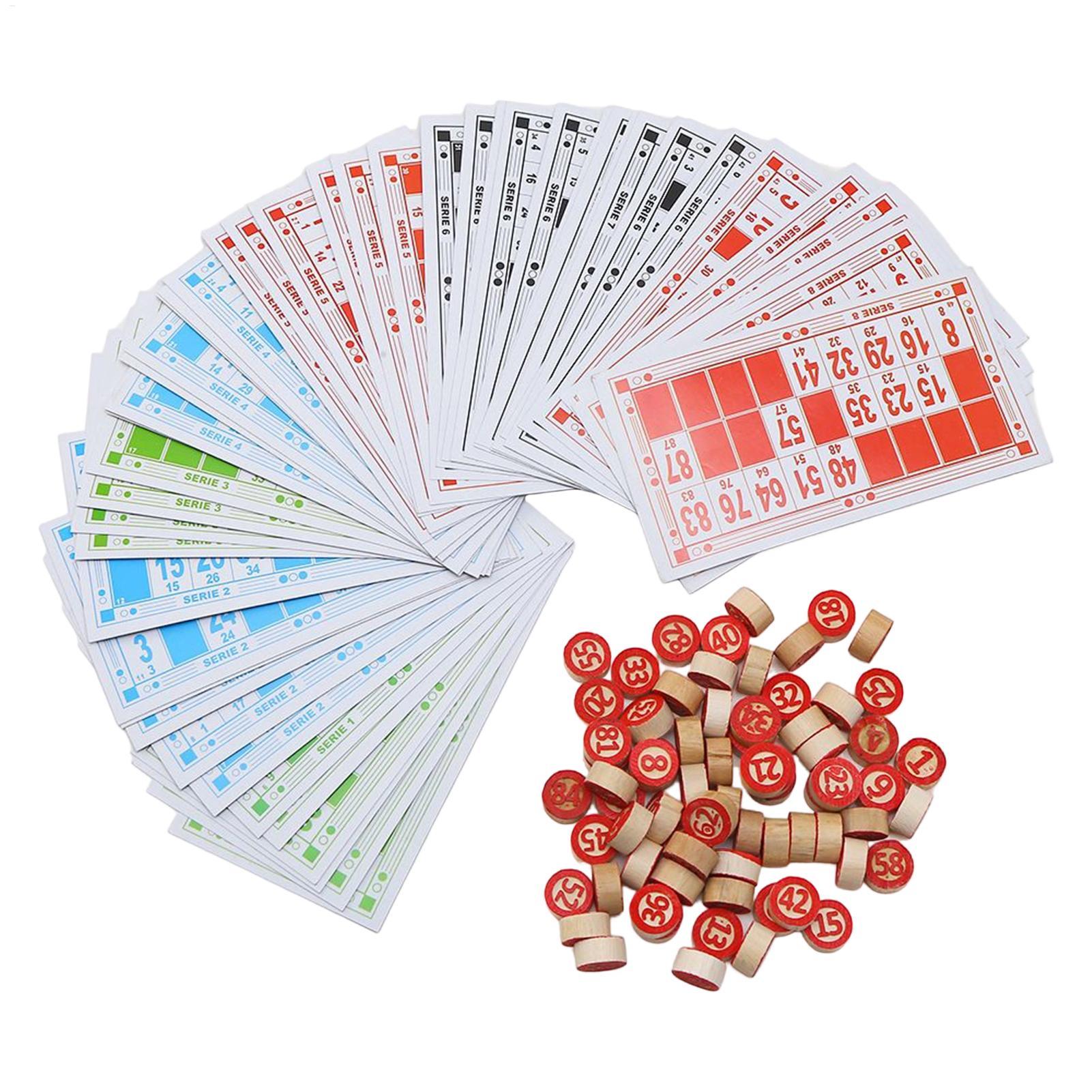 Set da gioco per bingo in legn - Party Games Large Groups recensione e prezzo