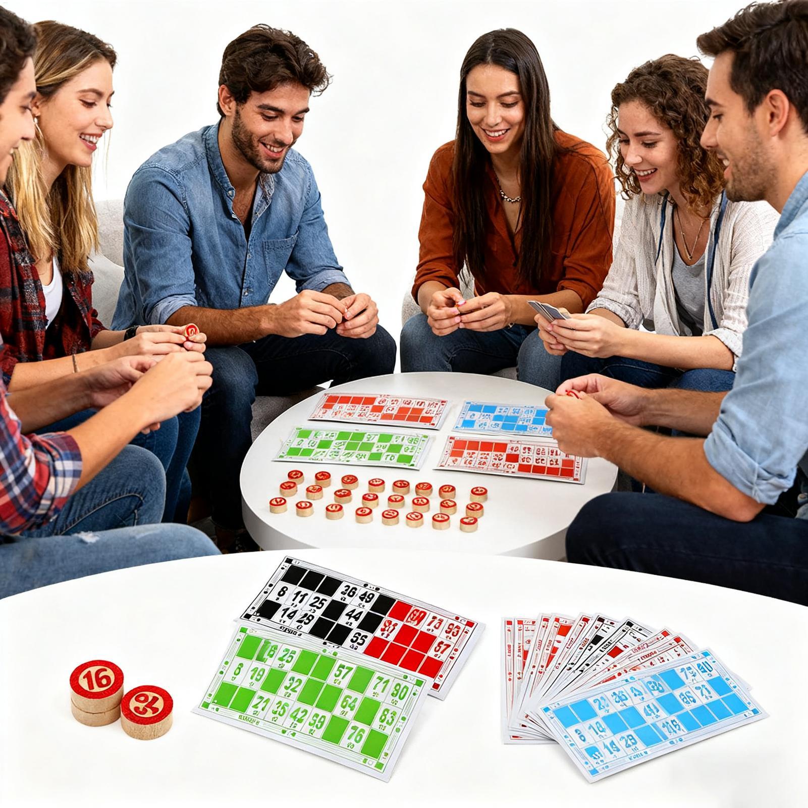 Set da gioco per bingo in legn - Party Games Large Groups recensione e prezzo