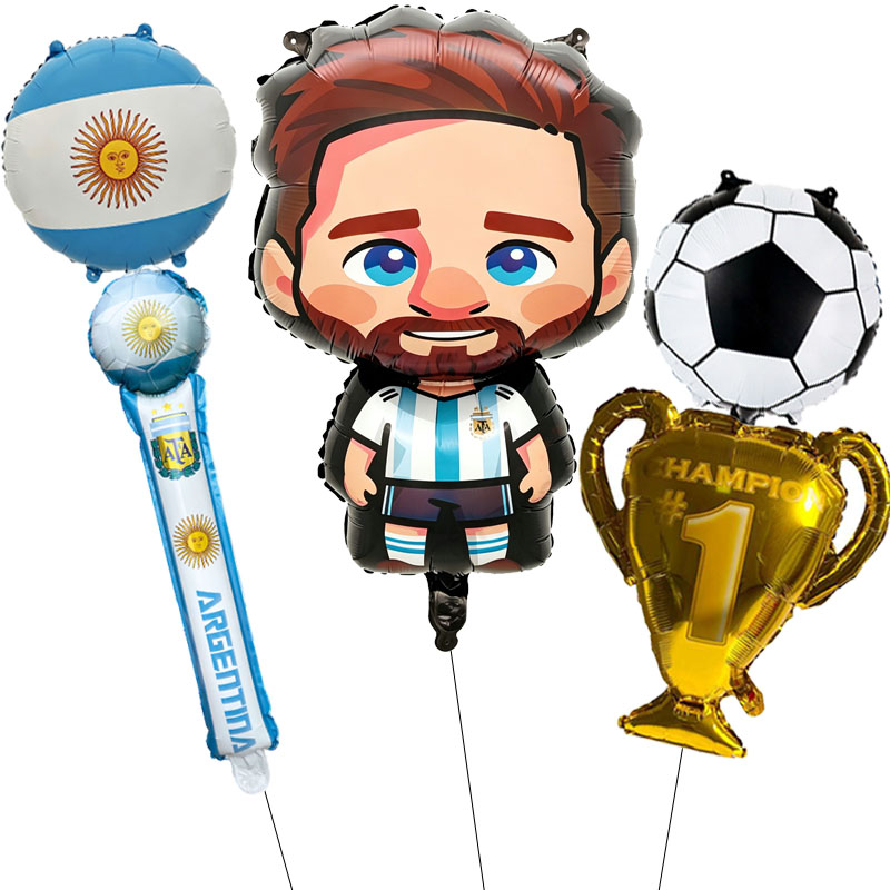 Palloncini a Tema Calcio Messi - Party Games Easter For Kids recensione e prezzo