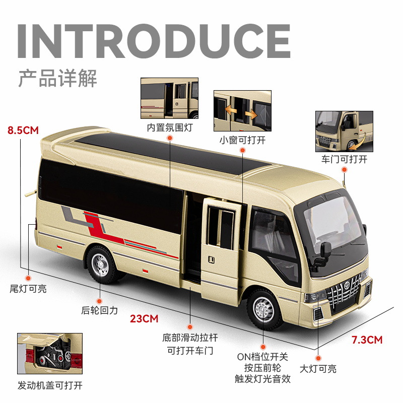 1:33 Toyota Sottobicchiere BUS - Party Games Bus recensione e prezzo
