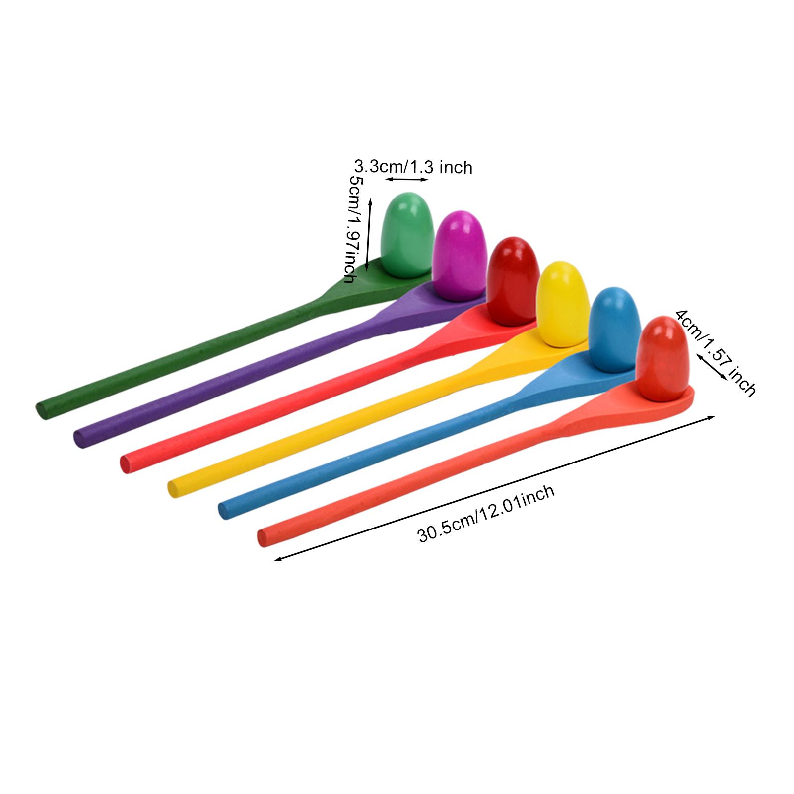 Set di 6 Cucchiai per Uova, Gi - Party Games Kids Outdoor recensione e prezzo